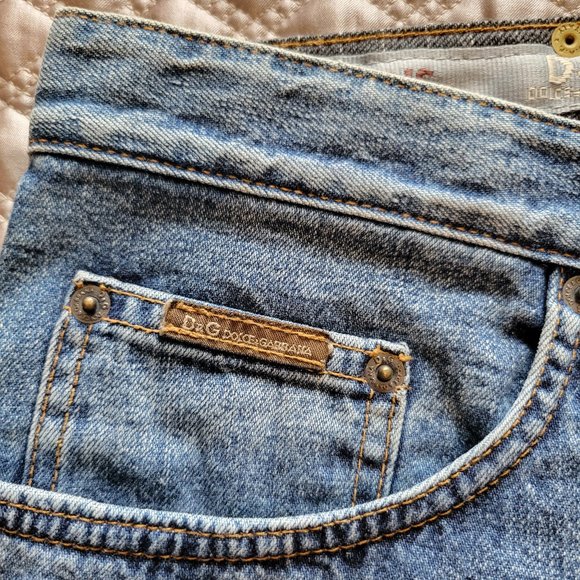 D&G Dolce & Gabbana Jeans - 31 Waist - Mens - Made In Italy - Designer - Trendy - Picture 15 of 15